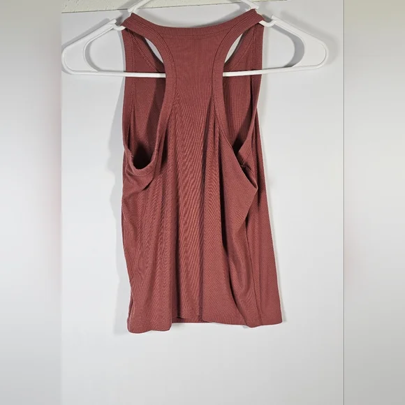 Old Navy Kids Ribbed Tank Top - Rust - Picture 3 of 3